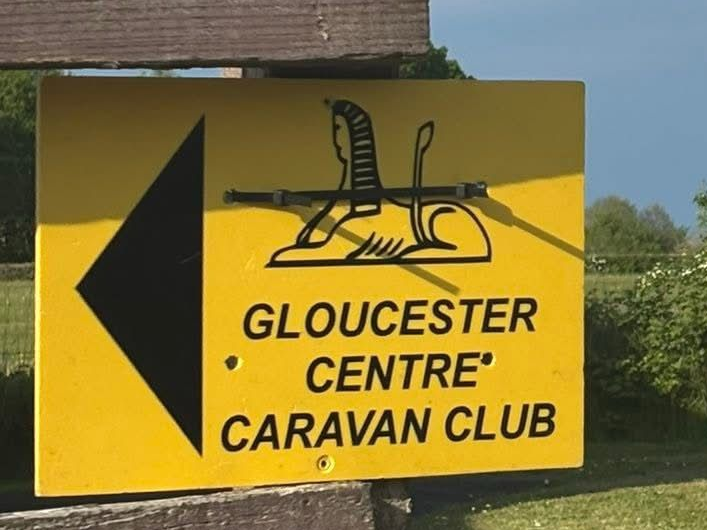 Gloucestershire Centre Rally Sign